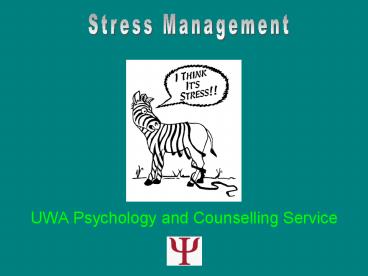 UWA Psychology and Counselling Service