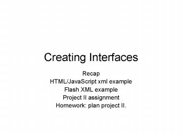 presentation player overlay