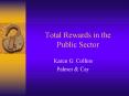 Total Rewards in the Public Sector PowerPoint PPT Presentation