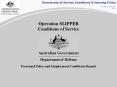 Operation SLIPPER Conditions of Service PowerPoint PPT Presentation