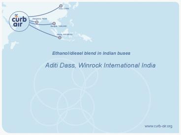 Ethanoldiesel blend in Indian buses