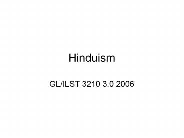 Hinduism