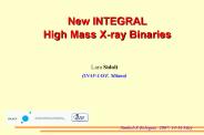 New INTEGRAL High Mass Xray Binaries