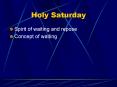 Holy Saturday PowerPoint PPT Presentation