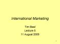 International Marketing PowerPoint PPT Presentation