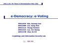 eDemocracy: eVoting PowerPoint PPT Presentation