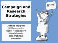 Campaign and Research Strategies PowerPoint PPT Presentation