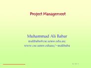 Project Management