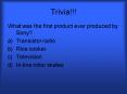 Trivia PowerPoint PPT Presentation
