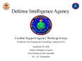 Defense Intelligence Agency PowerPoint PPT Presentation