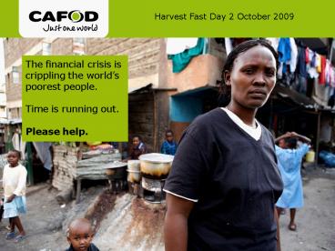CAFOD PowerPoint