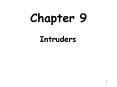 Intruders PowerPoint PPT Presentation