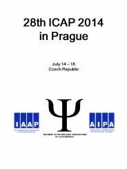 28th ICAP 2014 in Prague