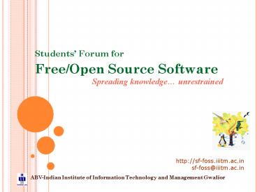 Spreading knowledge unrestrained