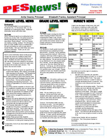 PowerPoint Presentation Newsletter