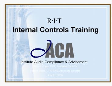 presentation player overlay