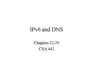 IPv6 and DNS