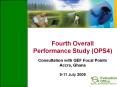 Fourth Overall Performance Study (OPS4) PowerPoint PPT Presentation