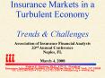 Insurance Markets in a Turbulent Economy Trends PowerPoint PPT Presentation