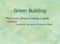 Green Building PowerPoint PPT Presentation