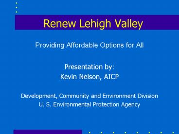 Renew Lehigh Valley