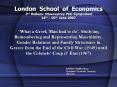 London School of Economics 3rd Hellenic Observatory PhD Symposium 14th 15th June 2007 What a Greek M PowerPoint PPT Presentation