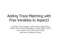 Adding Trace Matching with Free Variables to AspectJ PowerPoint PPT Presentation