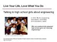 Live Your Life, Love What You Do PowerPoint PPT Presentation