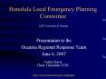 Honolulu Local Emergency Planning Committee PowerPoint PPT Presentation