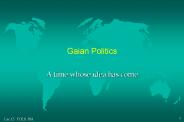 Gaian Politics