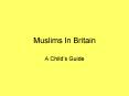 Muslims In Britain PowerPoint PPT Presentation