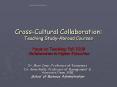 CrossCultural Collaboration: Teaching StudyAbroad Courses Focus on Teaching: Fall 2009 Collaboration PowerPoint PPT Presentation