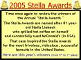 2005 Stella Awards PowerPoint PPT Presentation