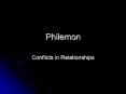 Philemon PowerPoint PPT Presentation