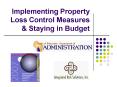 Implementing Property Loss Control Measures PowerPoint PPT Presentation