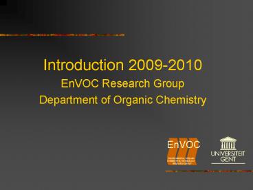 Introduction 20092010