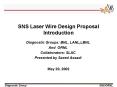SNS Laser Wire Design Proposal Introduction PowerPoint PPT Presentation