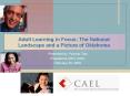 Adult Learning in Focus: The National Landscape and a Picture of Oklahoma PowerPoint PPT Presentation