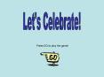 Lets Celebrate PowerPoint PPT Presentation