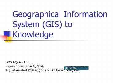 Geographical Information System GIS to Knowledge presentation | free to ...