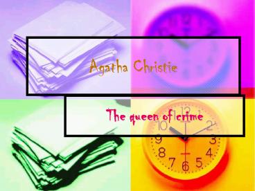 Agatha Christie