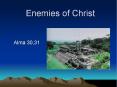 Enemies of Christ PowerPoint PPT Presentation