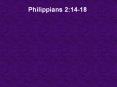 Philippians 2:1418 PowerPoint PPT Presentation