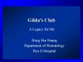 Gilda's Club PowerPoint PPT Presentation