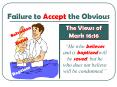 Failure to Accept the Obvious PowerPoint PPT Presentation