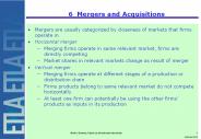 6 Mergers and Acquisitions