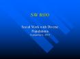 SW 8100 PowerPoint PPT Presentation