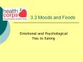 3.3 Moods and Foods PowerPoint PPT Presentation
