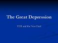 The Great Depression PowerPoint PPT Presentation