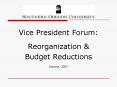 Vice President Forum: PowerPoint PPT Presentation